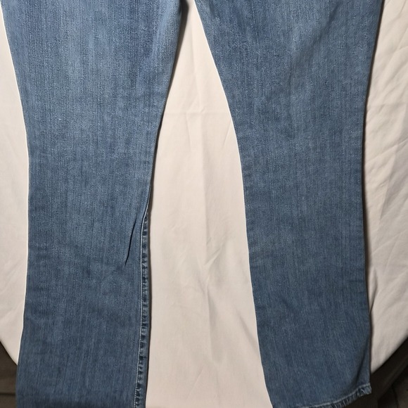 Vintage Levi's 515 Nouveau Bootcut Womens Dark Wash Jeans Size 12 Large - Picture 11 of 16